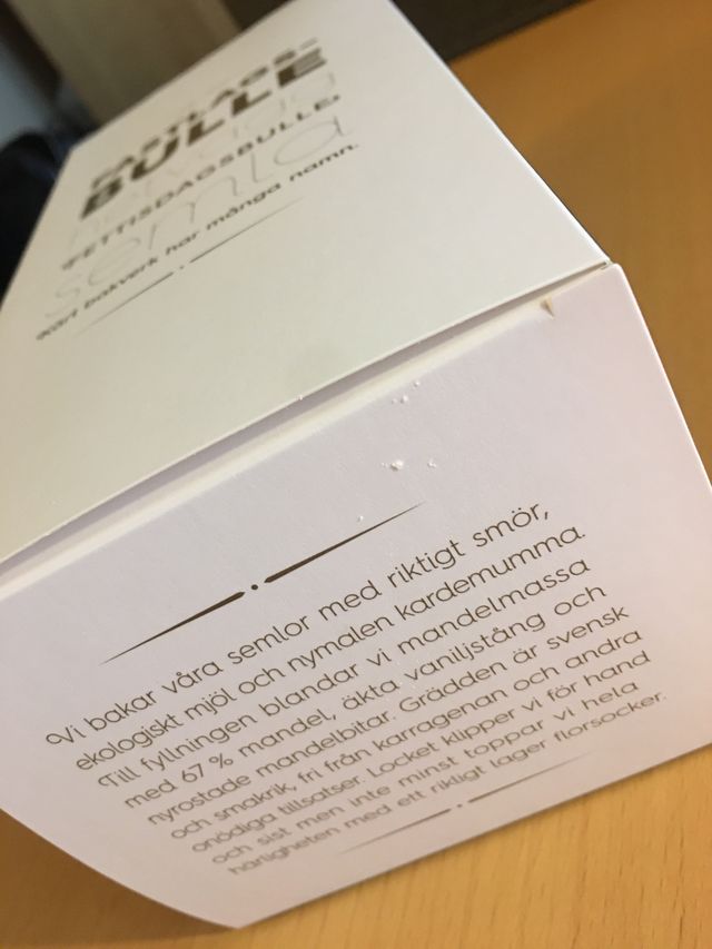 Semla från Steinbrenner & Nyberg