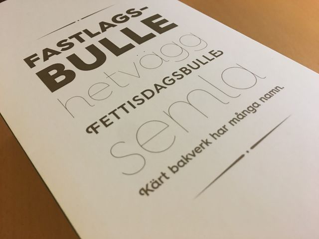 Semla från Steinbrenner & Nyberg