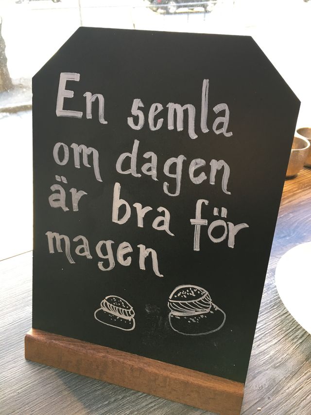 Semla från Pesso bageri