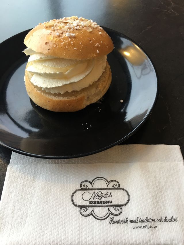 Semla från Nöjds konditori Göteborg